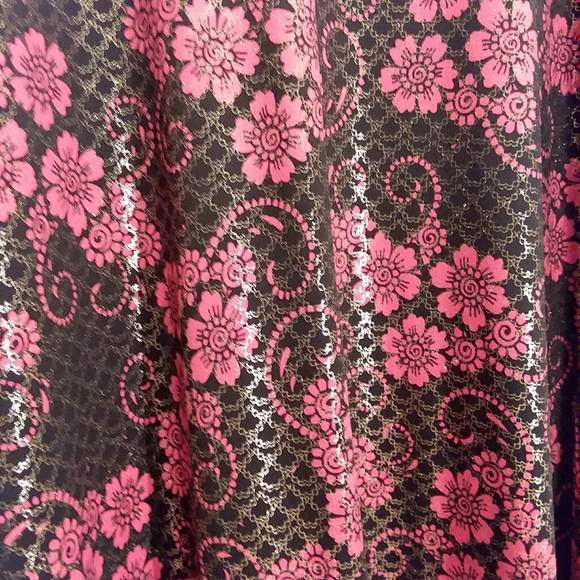 SALE! NWOT!! LULAROE EXTREME SHEEN GOLD SHIMMER MAXI SKIRT - Picture 8 of 11